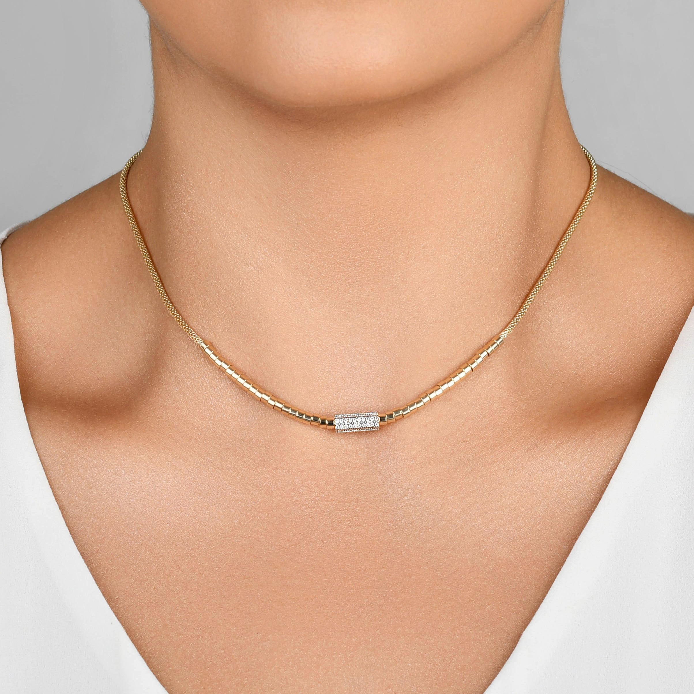 Luminous Tube Necklace