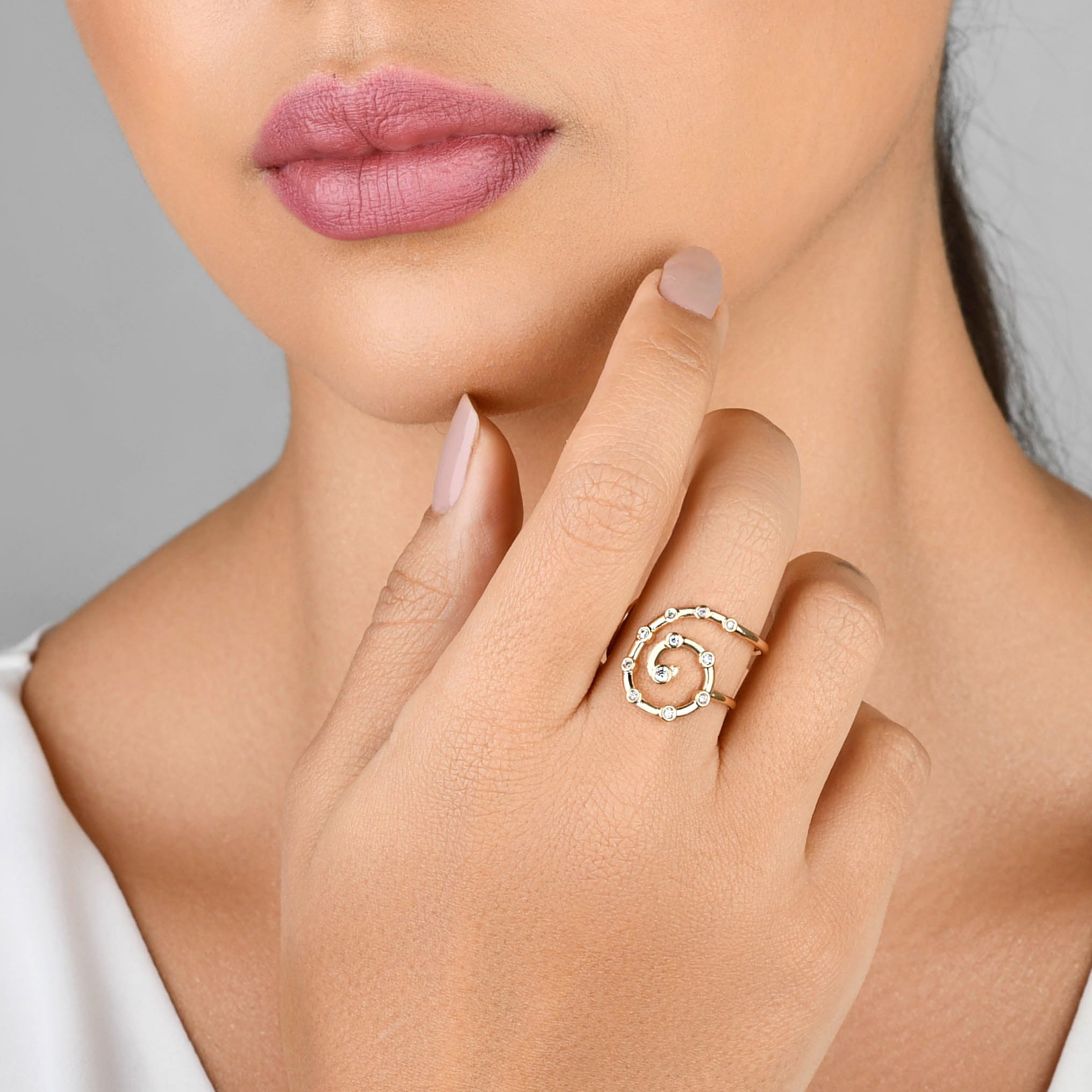 Aurea Spiral Ring