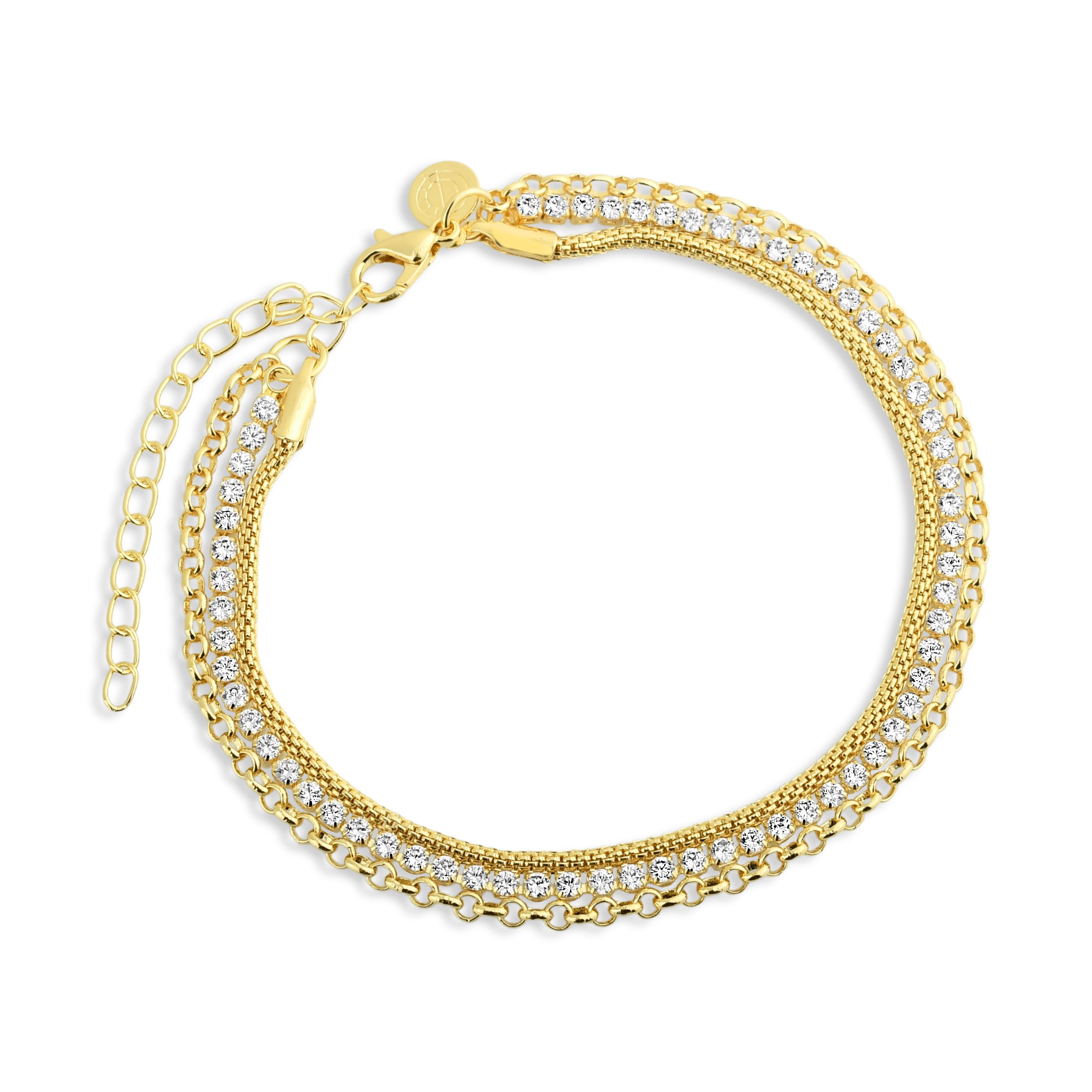 Triple Shine Bracelet