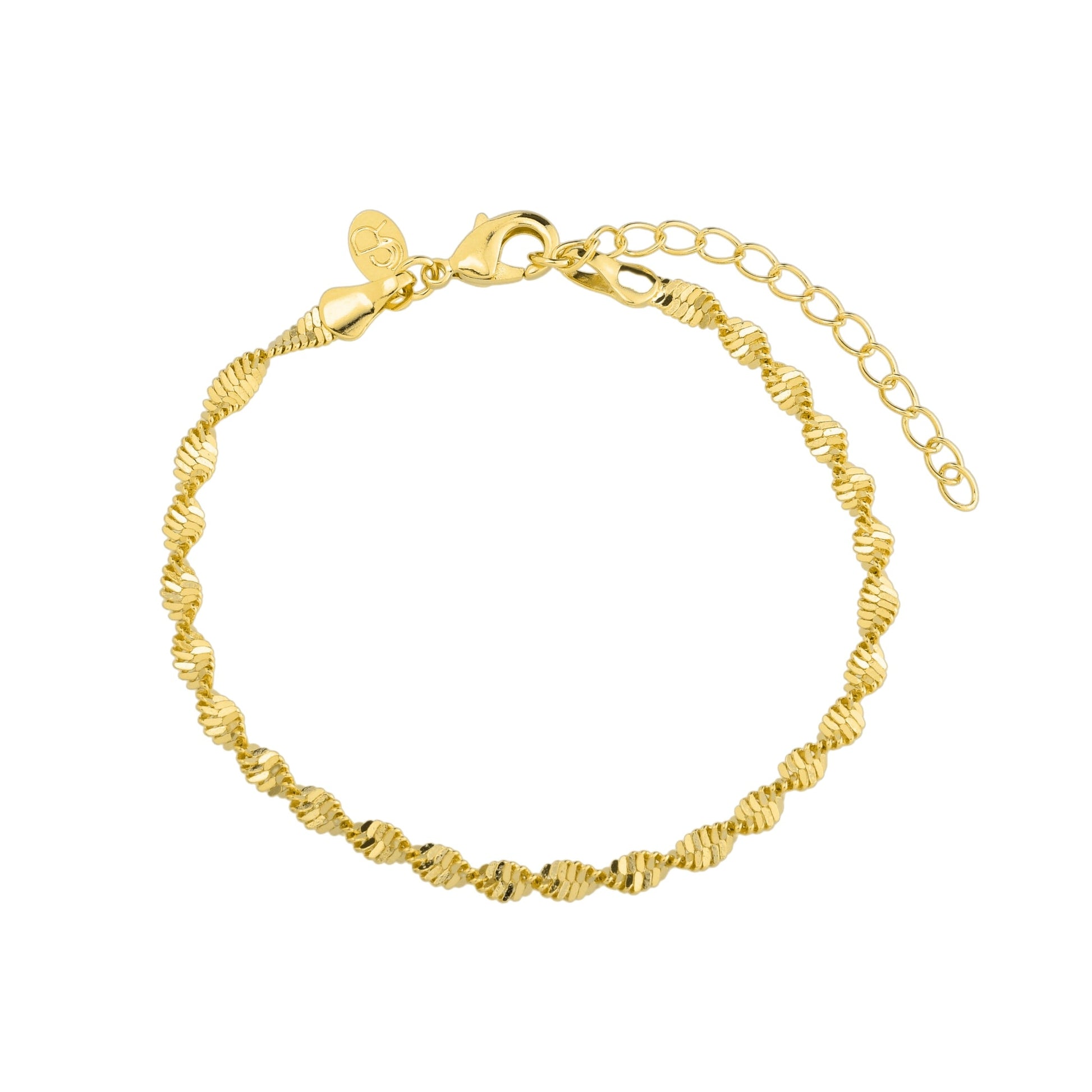 VitaCode, bracelet in 18k gold filled on palladium base