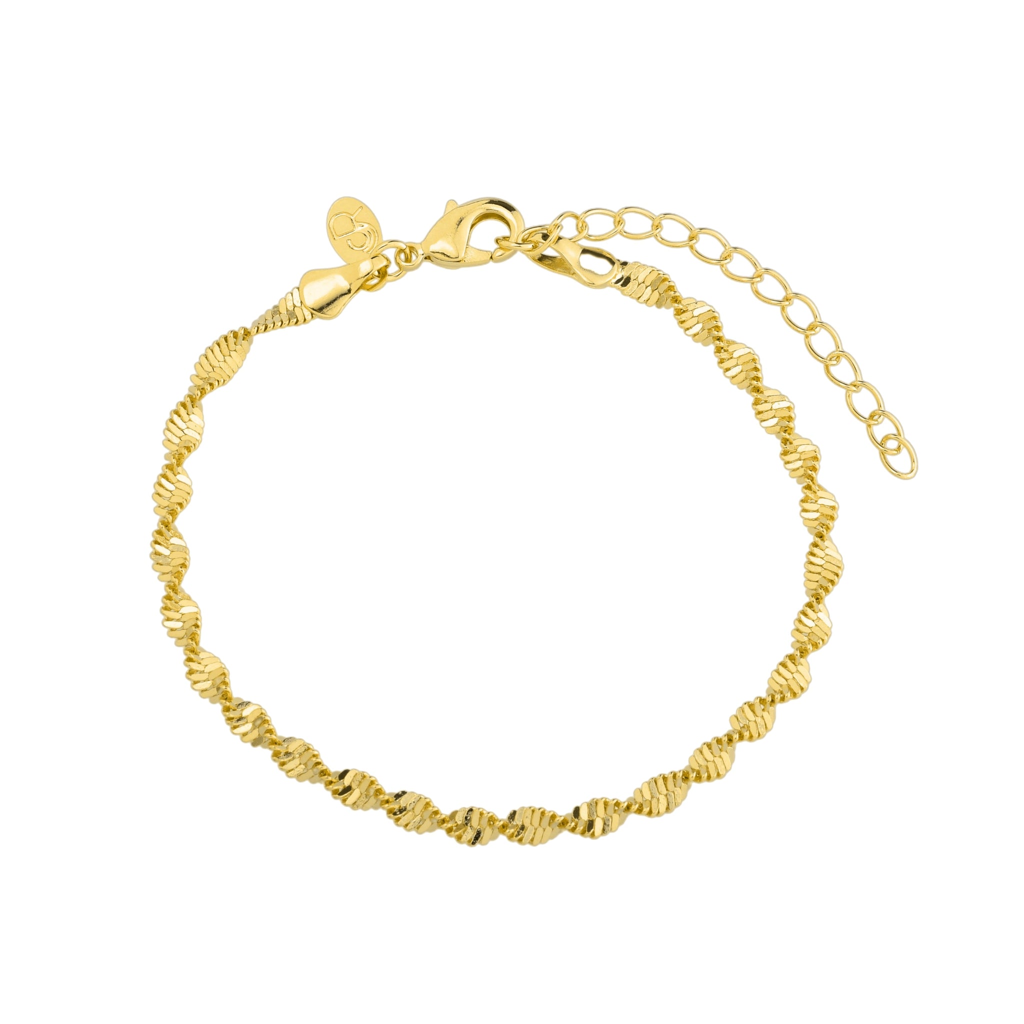 VitaCode, bracelet in 18k gold filled on palladium base