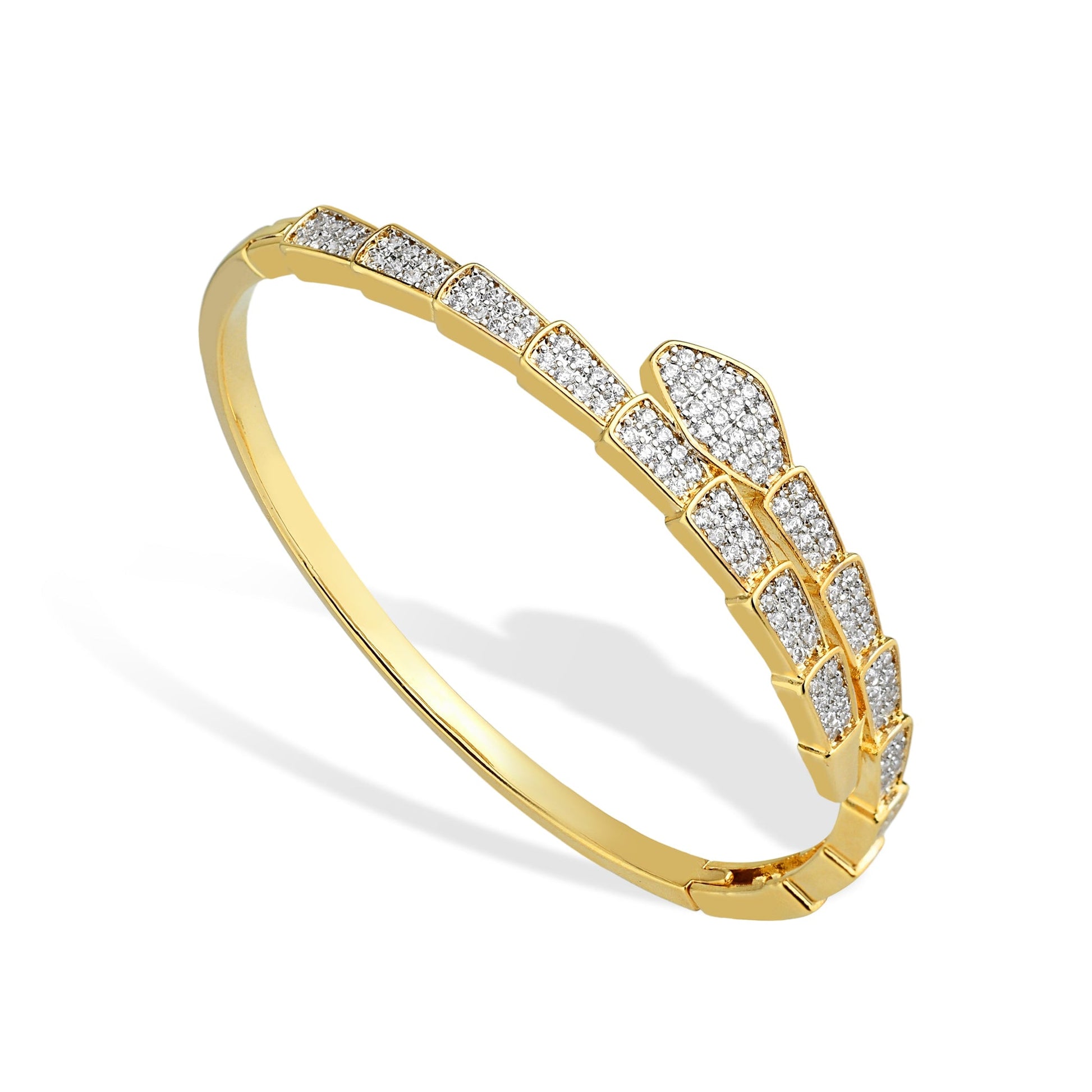 Lady of Wisdom, bracelet in 18k gold filled on palladium base