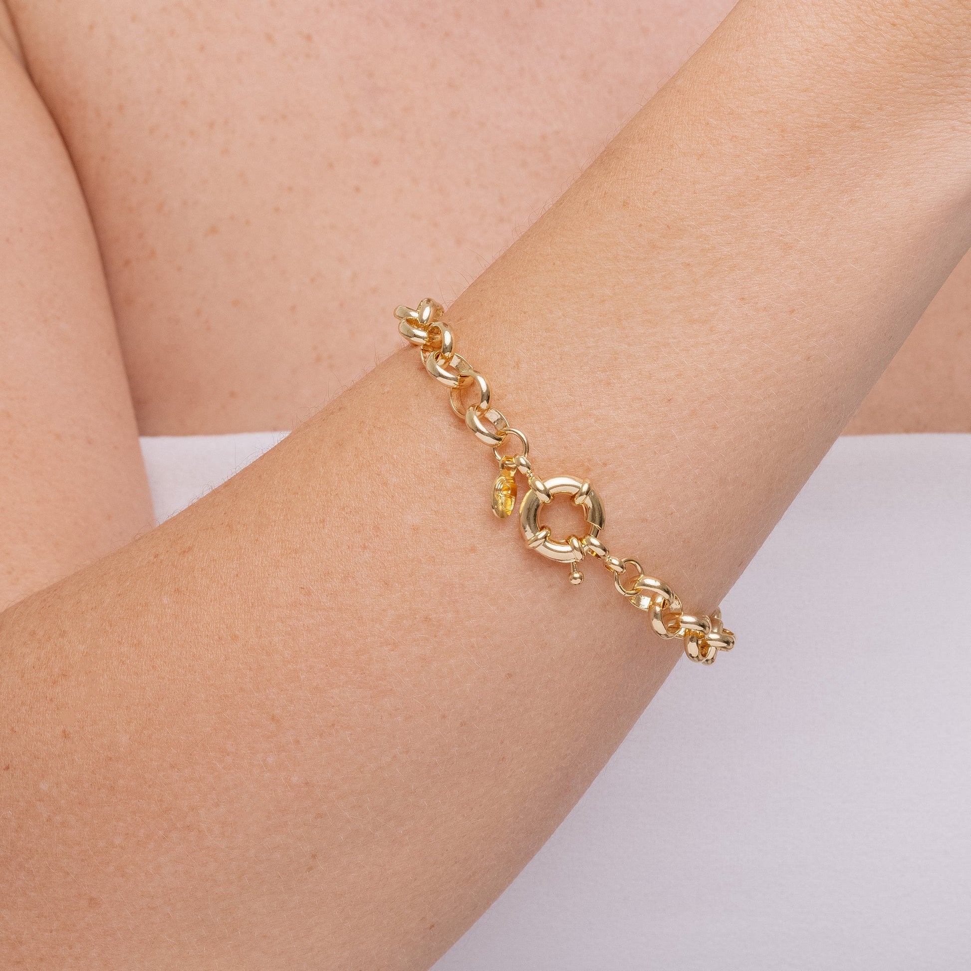 Pulse, bracelet in 18k gold filled on palladium base - view 2