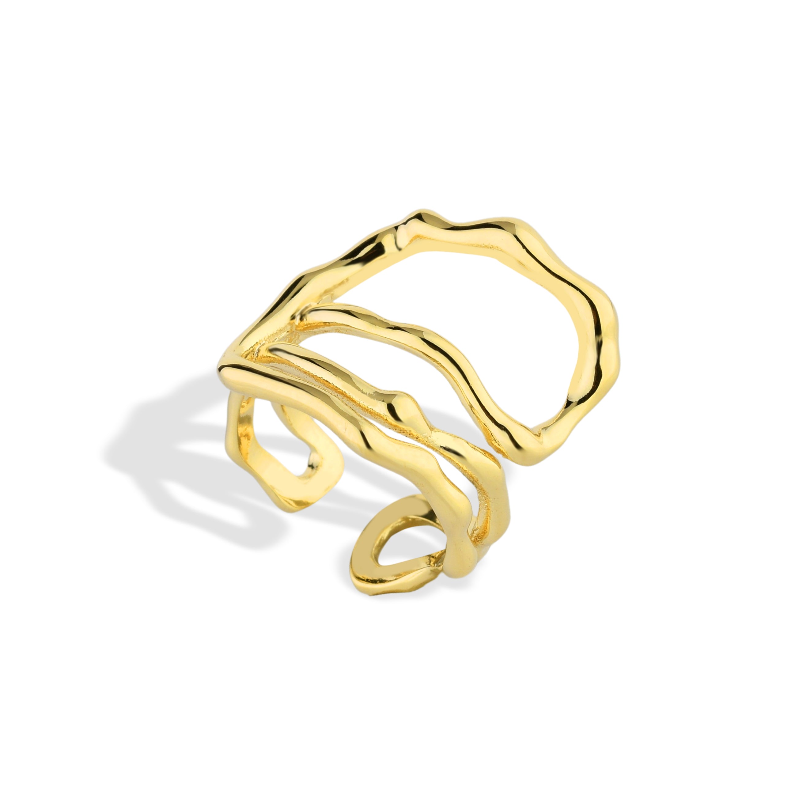 Sculpted Essence Ring